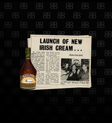 1974 – Baileys Original Irish Cream Liqueur Launches, Widely Regarded As The Industry’S Most Successful New Product Launch Ever